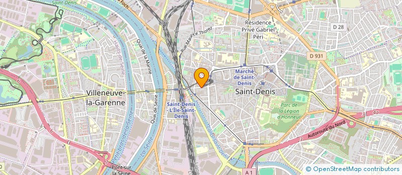 localisation de l'entreprise HANA BATIMENT à SAINT-DENIS