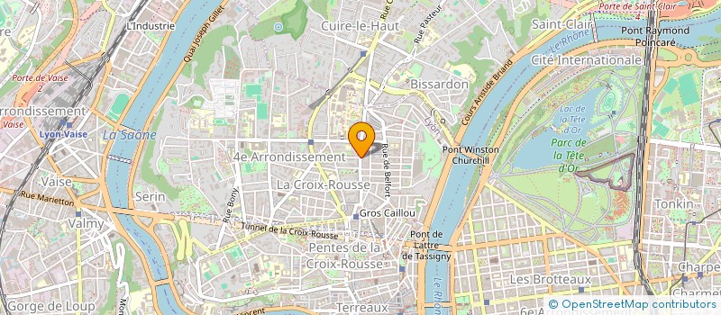 localisation de l'entreprise HANA-BI à LYON