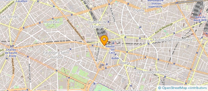 localisation de l'entreprise HANA CAPITAL  PARIS