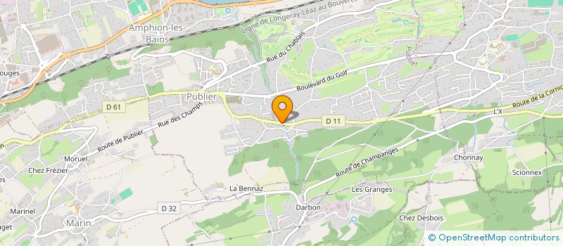 localisation de l'entreprise HANA COMPANY  PUBLIER