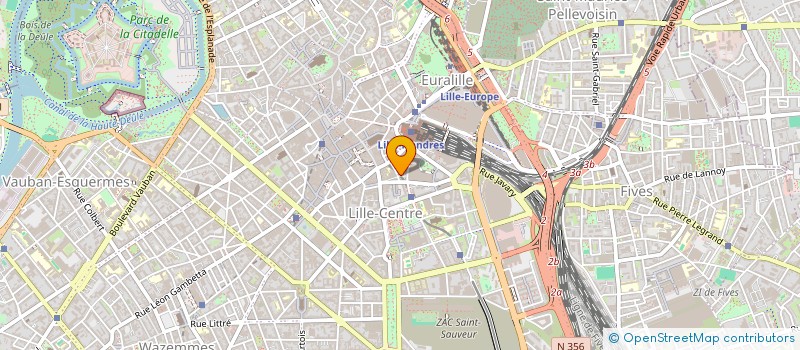 localisation de l'entreprise HANA CONSULTING à LILLE