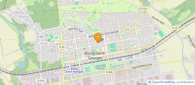 localisation de l'entreprise HANA-IA  BUSSY-SAINT-GEORGES