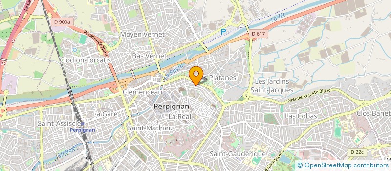 localisation de l'entreprise HANA KANA à PERPIGNAN