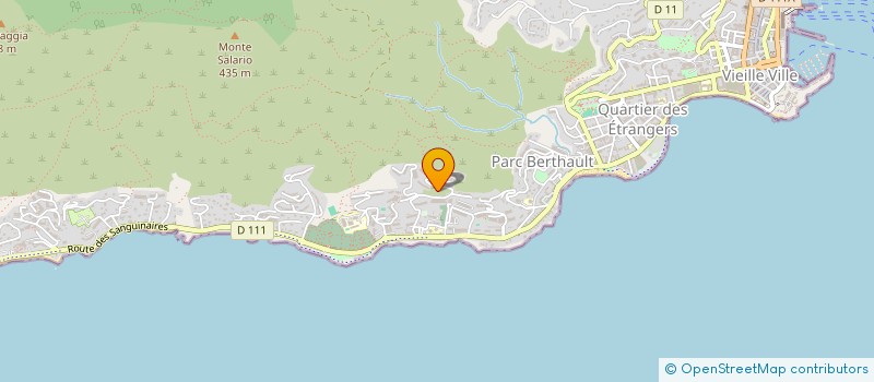 localisation de l'entreprise HANA'MY  AJACCIO