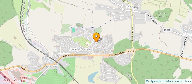 localisation de l'entreprise HANABEST  FAREBERSVILLER