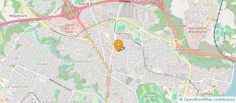 localisation de l'entreprise HANABISHI à NANTES