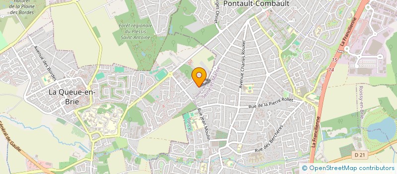 localisation de l'entreprise HANADI  LA QUEUE-EN-BRIE