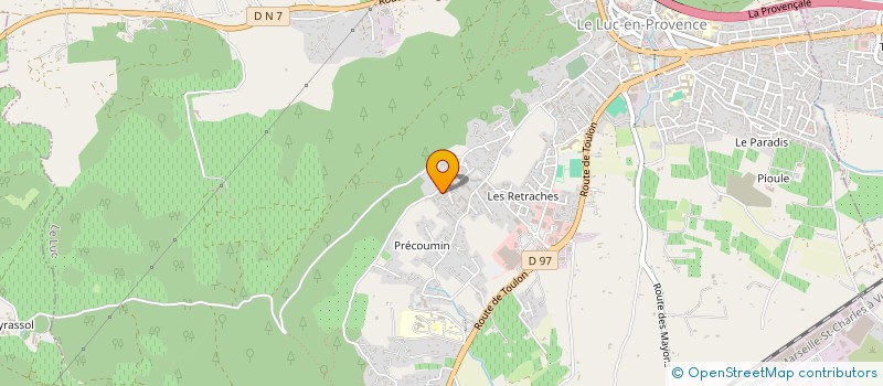 localisation de l'entreprise HANAE ORANE  LE CANNET-DES-MAURES