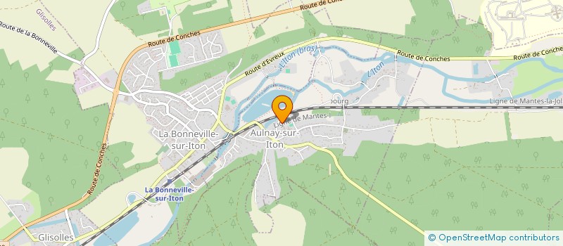 localisation de l'entreprise HANAKIN  AULNAY-SUR-ITON