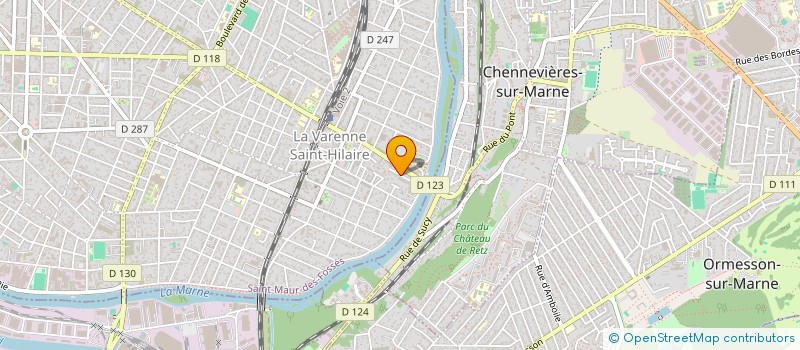 localisation de l'entreprise HANAKINE à SAINT-MAUR-DES-FOSSES