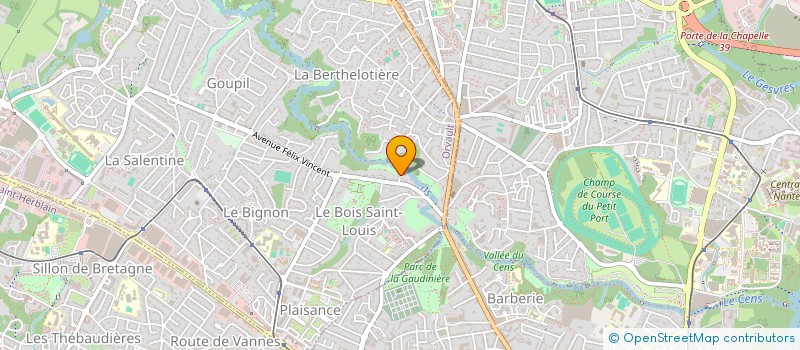 localisation de l'entreprise HANAMI à ORVAULT