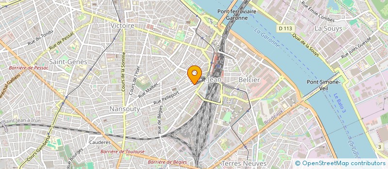 localisation de l'entreprise HANAMI  BORDEAUX