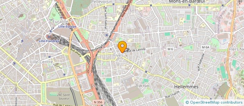 localisation de l'entreprise HANAMI CAFE à LILLE