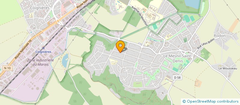 localisation de l'entreprise HANAMI CONSULTING  LE MESNIL-SAINT-DENIS