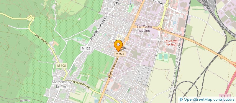 localisation de l'entreprise HANANE GROUPE à MARSANNAY-LA-COTE