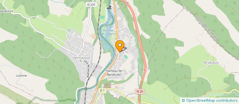 localisation de l'entreprise HANANEDELICES à FOIX