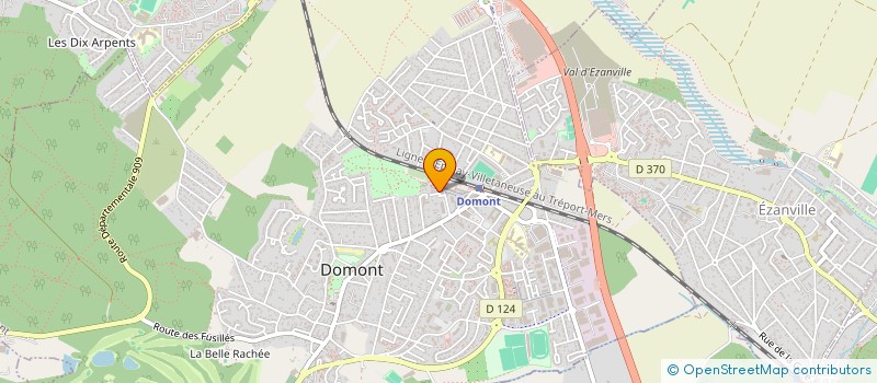 localisation de l'entreprise HANANIA  DOMONT