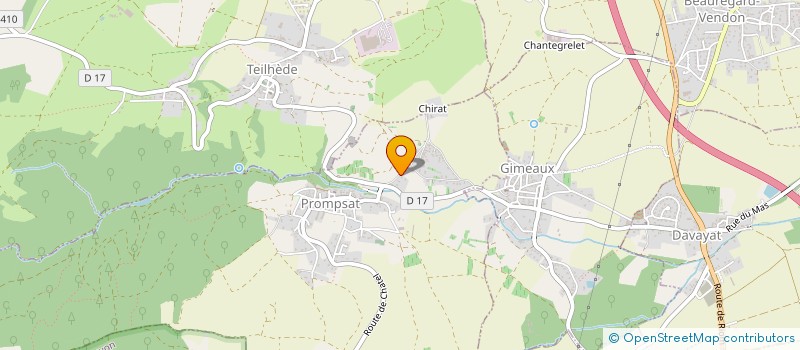 localisation de l'entreprise HANARIA  RIOM