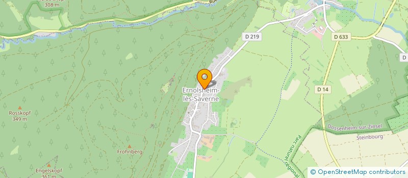 localisation de l'entreprise HANAU FLAM'S  BOUXWILLER