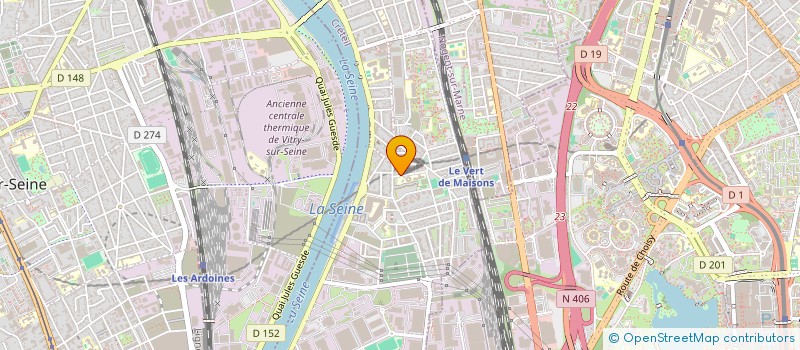 localisation de l'entreprise HANAVI  ALFORTVILLE