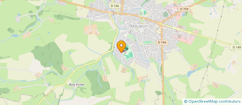 localisation de l'entreprise HANB CLUB MAULEON  MAULEON