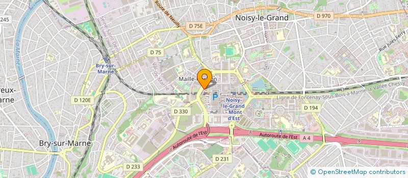 localisation de l'entreprise HANCHI  NOISY-LE-GRAND