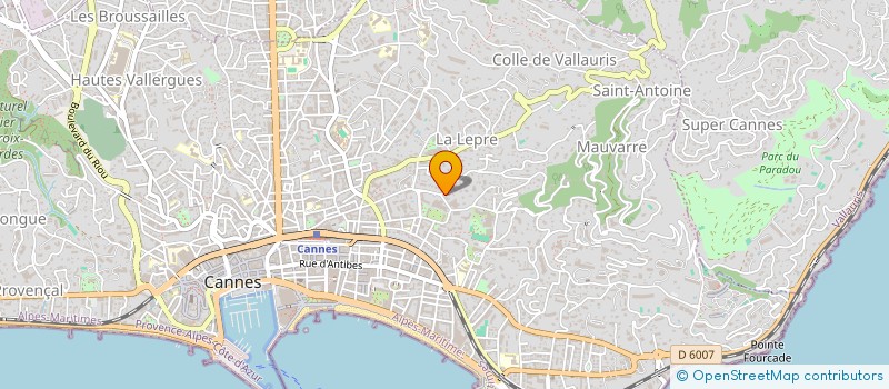 localisation de l'entreprise HANCIULLI CONSULTING  CANNES