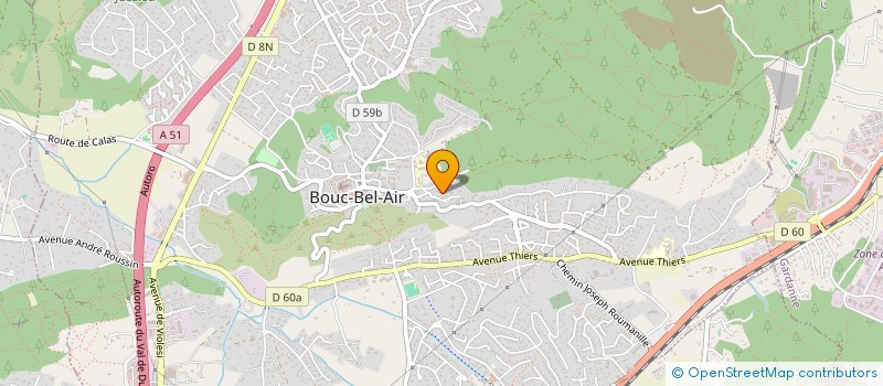 localisation de l'entreprise HAND 2 HAND à BOUC-BEL-AIR