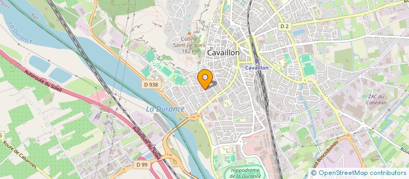 localisation de l'entreprise HAND BALL CLUB CAVAILLONNAIS  CAVAILLON