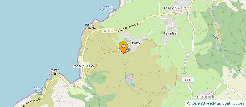 localisation de l'entreprise HAND BALL CLUB DE SAINT PIERRE EGLISE  FERMANVILLE