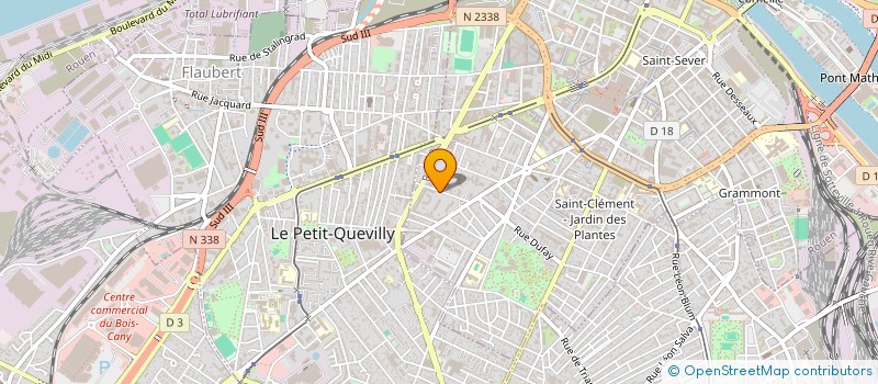 localisation de l'entreprise HAND BALL CLUB DE SAINT SAENS à ROUEN