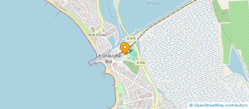 localisation de l'entreprise HAND BALL CLUB GRAULEN  LE GRAU-DU-ROI