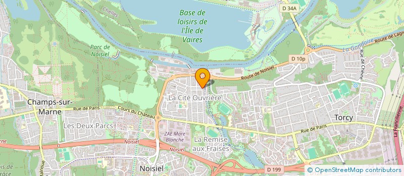 localisation de l'entreprise HAND BALL CLUB NOISIEL  NOISIEL