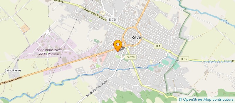 localisation de l'entreprise HAND BALL CLUB REVELOIS (H.B.C. REVELOIS) à REVEL