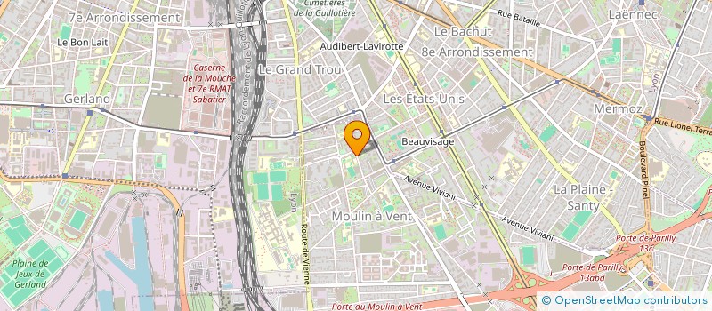 localisation de l'entreprise HAND BALL VENISSIEUX 85 à VENISSIEUX