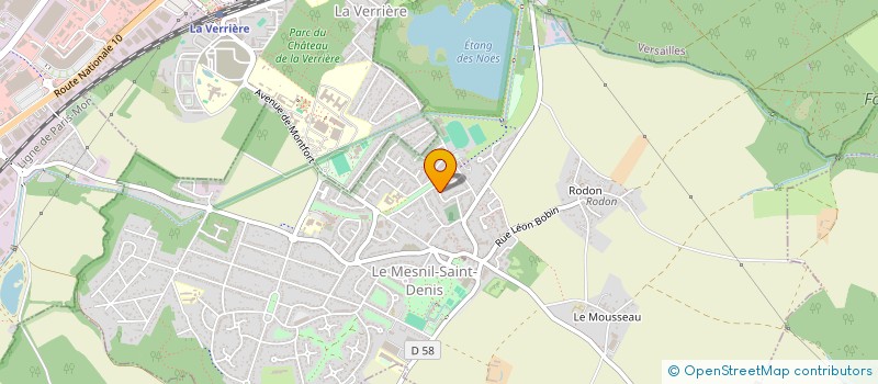 localisation de l'entreprise HAND-EXPERT & FILS  LE MESNIL-SAINT-DENIS