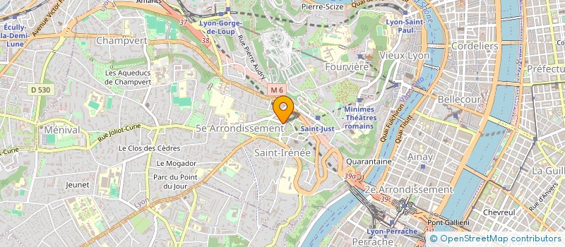 localisation de l'entreprise HAND'I LYON (HIL) à LYON