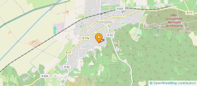 localisation de l'entreprise HAND REVES  FONTVIEILLE