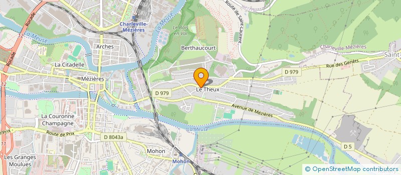 localisation de l'entreprise HAND'SEMBLE  CHARLEVILLE-MEZIERES