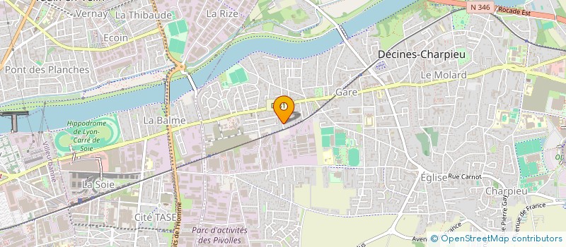 localisation de l'entreprise HANDASA MEC HOLDING  DECINES-CHARPIEU