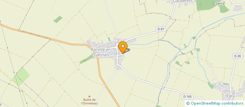 localisation de l'entreprise HANDBALL CLUB BEAUNE LA ROLANDE à BARVILLE-EN-GATINAIS