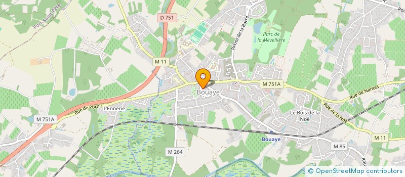 localisation de l'entreprise HANDBALL CLUB DU LAC  BOUAYE