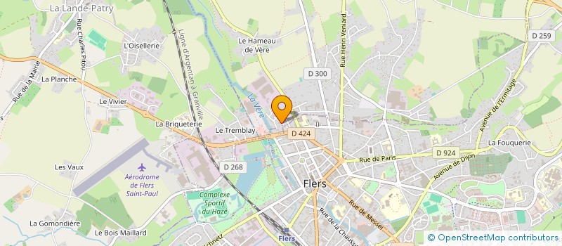 localisation de l'entreprise HANDBALL CLUB FLERS à FLERS