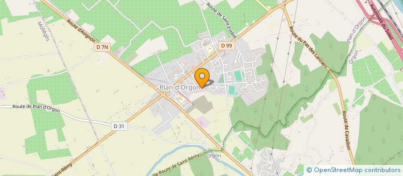 localisation de l'entreprise HANDBALL CLUB PLANAIS à PLAN-D'ORGON