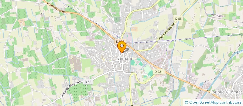 localisation de l'entreprise HANDBALL CLUB SARRIANS (HBCS) à SARRIANS