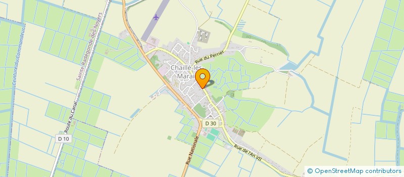 localisation de l'entreprise HANDBALL SUD VENDEE  CHAILLE-LES-MARAIS