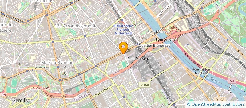 localisation de l'entreprise HANDEL à PARIS