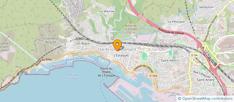 localisation de l'entreprise HANDESTAU AU COEUR DE L HANDICAP à MARSEILLE