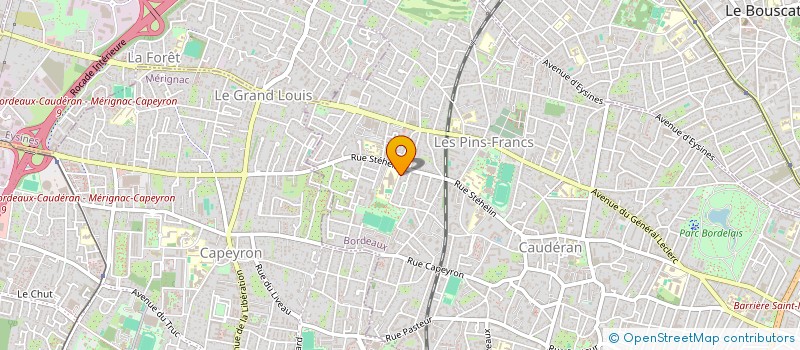 localisation de l'entreprise HANDFLOW  BORDEAUX