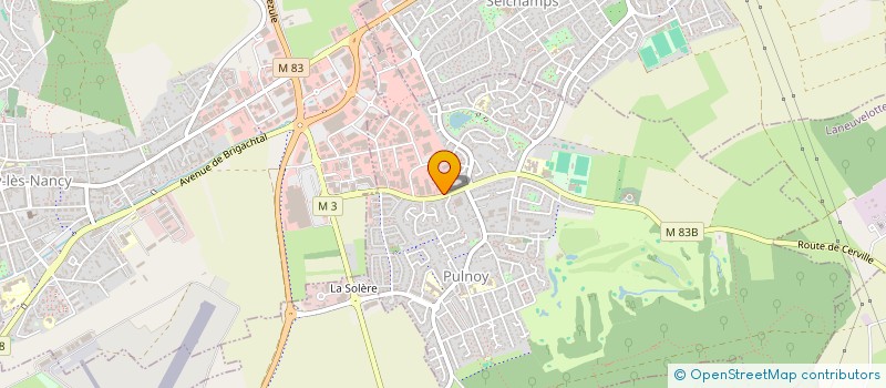 localisation de l'entreprise HANDI 54  PULNOY